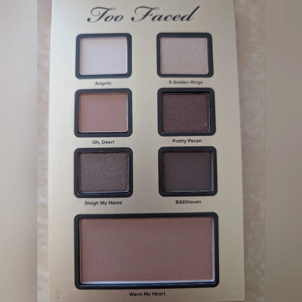 Too Faced Natural Beauty Palette, Neutrals..New In Box